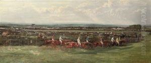 Tattenham Corner, The Derby by Allen Culpepper Sealy