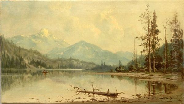 Fishing At The Lake - view 1
