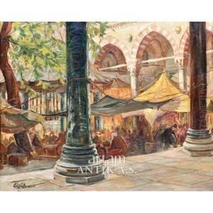 Beyazit Cami Avlusunda