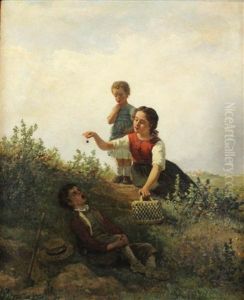 Picking Black Currants