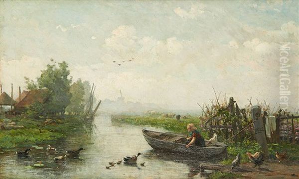 La Jeune Fille A La Mare Aux Canards - view 1
