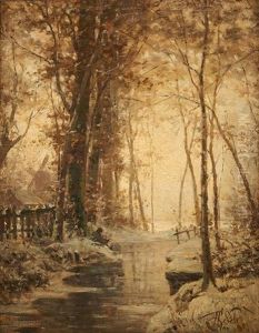 Paysage Enneige