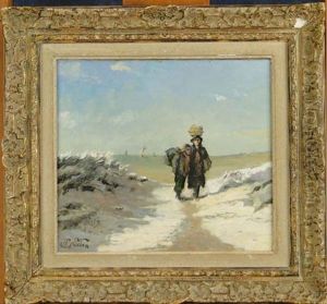 Pecheurs Dans Les Dunes