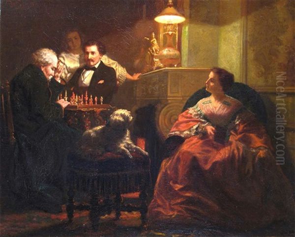 The Chess Match - view 1