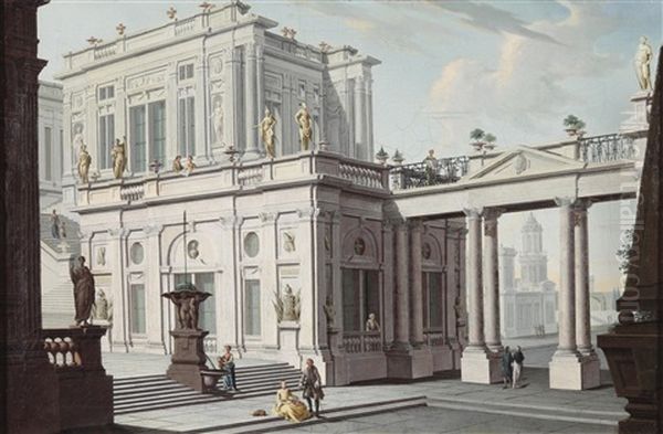 Architekturphantasie (+ Another; Pair) - view 1