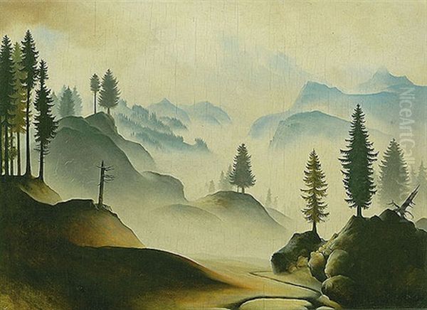 Nebellandschaft - view 1