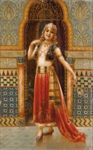 Jeune Danseuse Orientale by Joseph Sedlacek