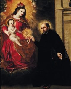 Vierge A L'enfant by Theodor Boyermans