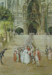 Hochzeitszug Verlast Die Kirche by Stephan Sedlacek