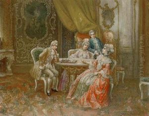 The Chess Game by Stephan Sedlacek