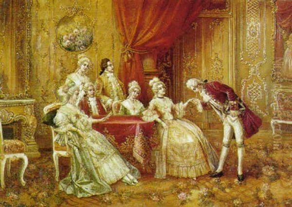 Interior Med Pesoner I Rococodragter - view 1