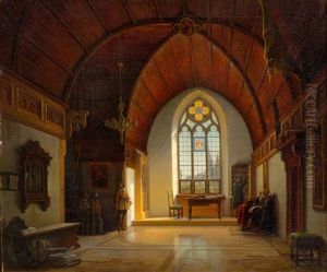 Court Scene by Gustav Seeberger
