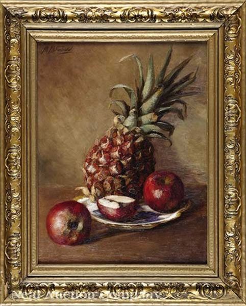 Still Life With Pineapple And Apples - view 1