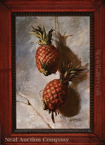 Nature Morte: Two Pineapples - view 1