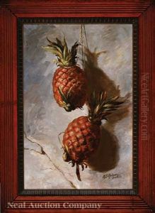 Nature Morte: Two Pineapples