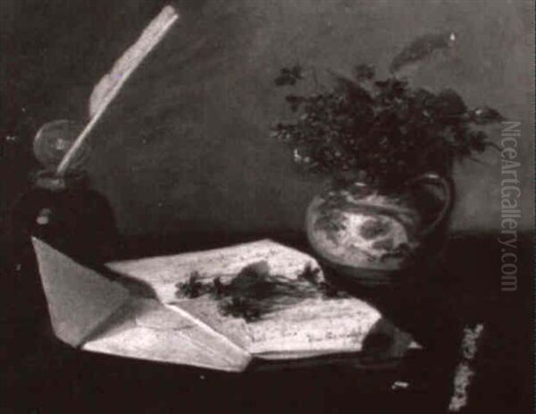 Still Life With Flowers And Letter - view 1