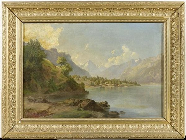 Seelandschaft Mit Wanderin - view 1