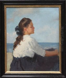 Madchen In Den Dunen (tochter Des Kunstlers)
