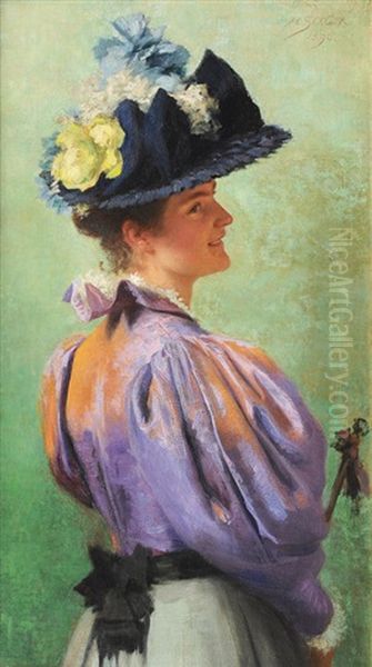 Marie Cramer Von Clausbruch, The Artists Wife - view 1