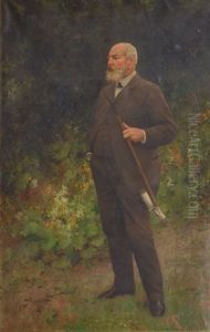 Portrait Of A.w. Cramer Von Clausbruch Portrait Of A.w. Cramer Von Clausbruch