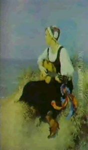 Giovane Musicista by Hermann Seeger