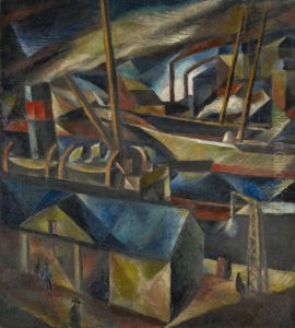 Hafenanlage by Paul Adolf Seehaus
