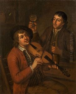Musicians by Johann Conrad Seekatz