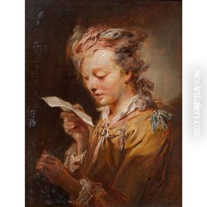 La Lecture De La Lettre by Johann Conrad Seekatz