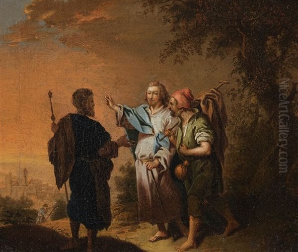 Christ On The Road To Emmaus - view 1