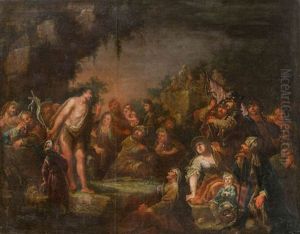 Predigt Des Johannes by Johann Conrad Seekatz