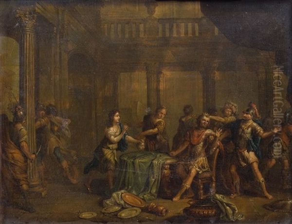 Episode Biblique Judith Presente La Tete D'holopherne (pair) - view 1
