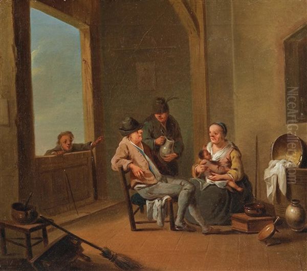 Bauerninterieur (+ Another, Similar; 2 Works) - view 1