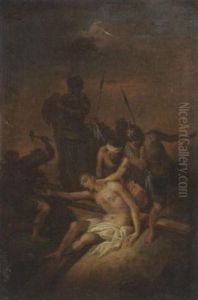 Kreuzigung Jesu by Johann Conrad Seekatz