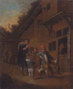 Wandermusikanten by Johann Conrad Seekatz