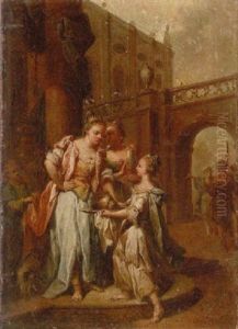 Salome, Die Den Kopf Des Johannes Dargebracht Bekommt by Johann Conrad Seekatz