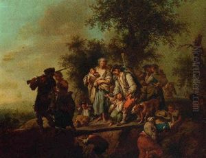 Soldiers Returning From Battle by Johann Conrad Seekatz
