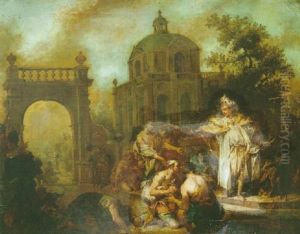 Joseph Reconnu Par Ses Freres by Johann Conrad Seekatz