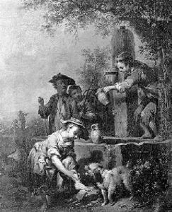 Children At A Well Children At A Well