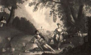 A Fete Champetre by Johann Conrad Seekatz