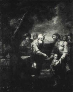 Joseph Sold Into Slavery By His Brothers by Johann Conrad Seekatz