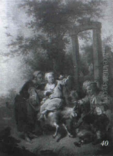 Scene Villageoise - view 1