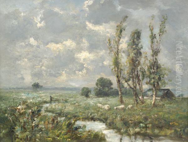 Sheep In A Landscape - view 1