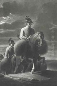 Retour De Fouragement Des Autrichiens by Johann Baptist Seele