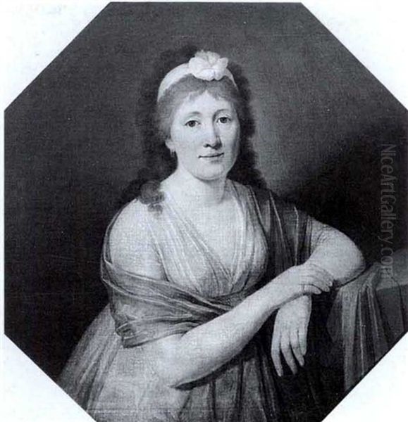 Portrait Der Furstin Elisabeth Von Furstenberg (sechseckig) - view 1