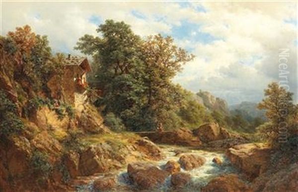 Scene Near Bozen In Tyrol - view 1