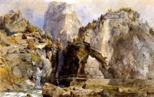 Johanniskofl Im Sarnthale Bei Bozen by Gustav Seelos
