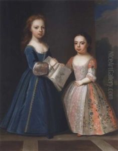 Double Portrait Of Thomas Plumer Byde Of Ware Park Hertfordshire, And His Brother John Byde