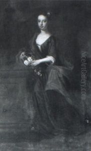 Portrait Of Mary, Wife Of Henry, 7th Lord Arundell Of Wardour, As Child by Enoch Seeman
