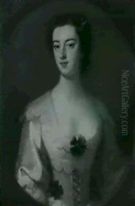Portrait Of A Lady, Said To Be Jane Middleton Portrait Of A Lady, Said To Be Jane Middleton