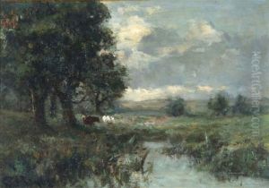 Sheep In A Pastoral Landscape